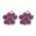 thumbnail image 1 of Glitter Pet Accessories for Dogs and Cats 2pcs Shiny ID Label Pet Name Durable Pet Identification, 1 of 3