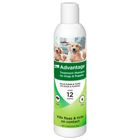 UPC: 0724089256904 | Advantage Dog Flea & Tick Shampoo for Puppies & Adult Dogs  Kills Fleas & Ticks  24 oz.