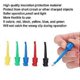 thumbnail image 3 of Test Hook Clip 5 Colors Welded ABS Nickel Plated Brass Multimeter Test Probes for Routine Circuit, 3 of 4