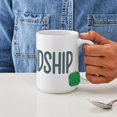 thumbnail image 4 of CafePress - Hashtag Friendship - 15 oz Ceramic Large White Novelty Mug, 4 of 6