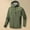 A01_Green, variant on Stormtrooper Jacket for Mens Open-Front Full-Zip Jackets Windproof Rainproof Sweat Jackets Athletic Stretch Relaxed Fit Hoodies Wind Resistant Windbreaker Sweater Jacket Blazer