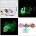 thumbnail image 3 of Artificial Lion Fish Luminous Fake Fish Aquarium Fish Tank Ornament Glow Simulation Animal Decoration (Blue), 3 of 7