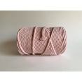 thumbnail image 2 of 6mm Single Strand Craft Cord Recycled Cotton Macrame String - Light Pink, 2 of 2
