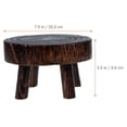 thumbnail image 5 of EIMELI Wood Plant Riser Stand Round Stool Bonsai Holder Potted Plant Display Shelf, 5 of 5
