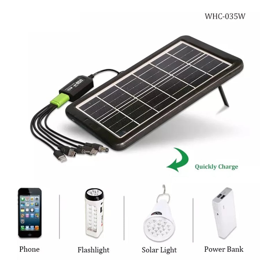 Panel solar port til de 6v y 3 5w carga m ltiple y r pida p knasta chile
