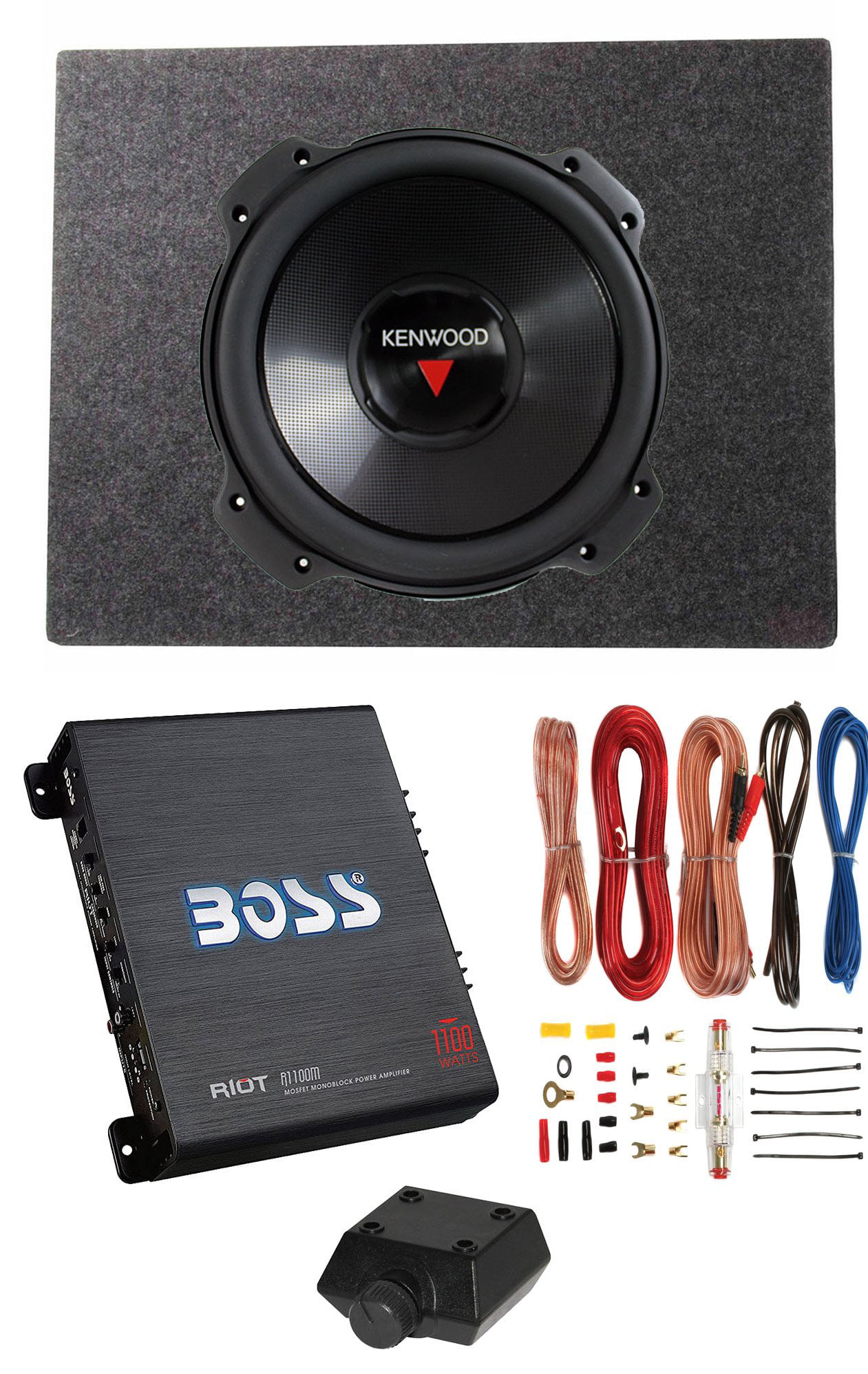 12 inch kenwood subwoofer with box