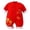 b-D, variant on Otqutp Kids Sweet Bodysuit Unisex Baby Spring Festival Cotton Print Autumn Long Sleeve Romper Jumpsuit Clothes New Year Outfits(a-B,0-3 Months