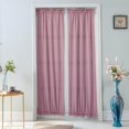 thumbnail image 2 of Cortinas de ventana Drape Cenefa con correa Patio Paneles de puertas corredizas 137x183cm Zulema Cortina de ventana, 2 of 7