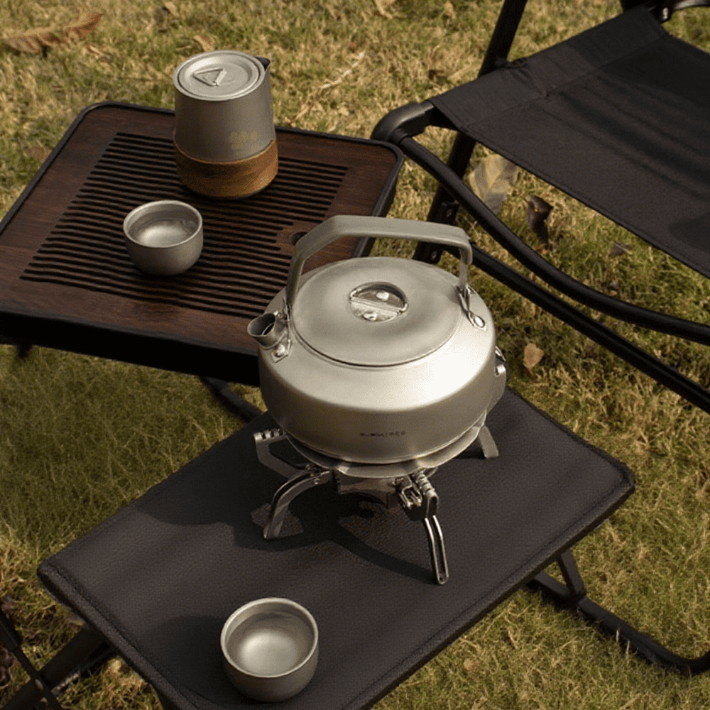 Miren 3800W Propane Camping Stove, Foldable Infrared Gas Burner with Adjustable Flame Control, Windproof Portable Outdoor Stove for Camping, Hiking & Backpacking