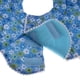 thumbnail image 4 of Impresión azul mascota perro collar isabelino gato cono herida Collar L L Yuyangstore Collar protector para mascotas, 4 of 8