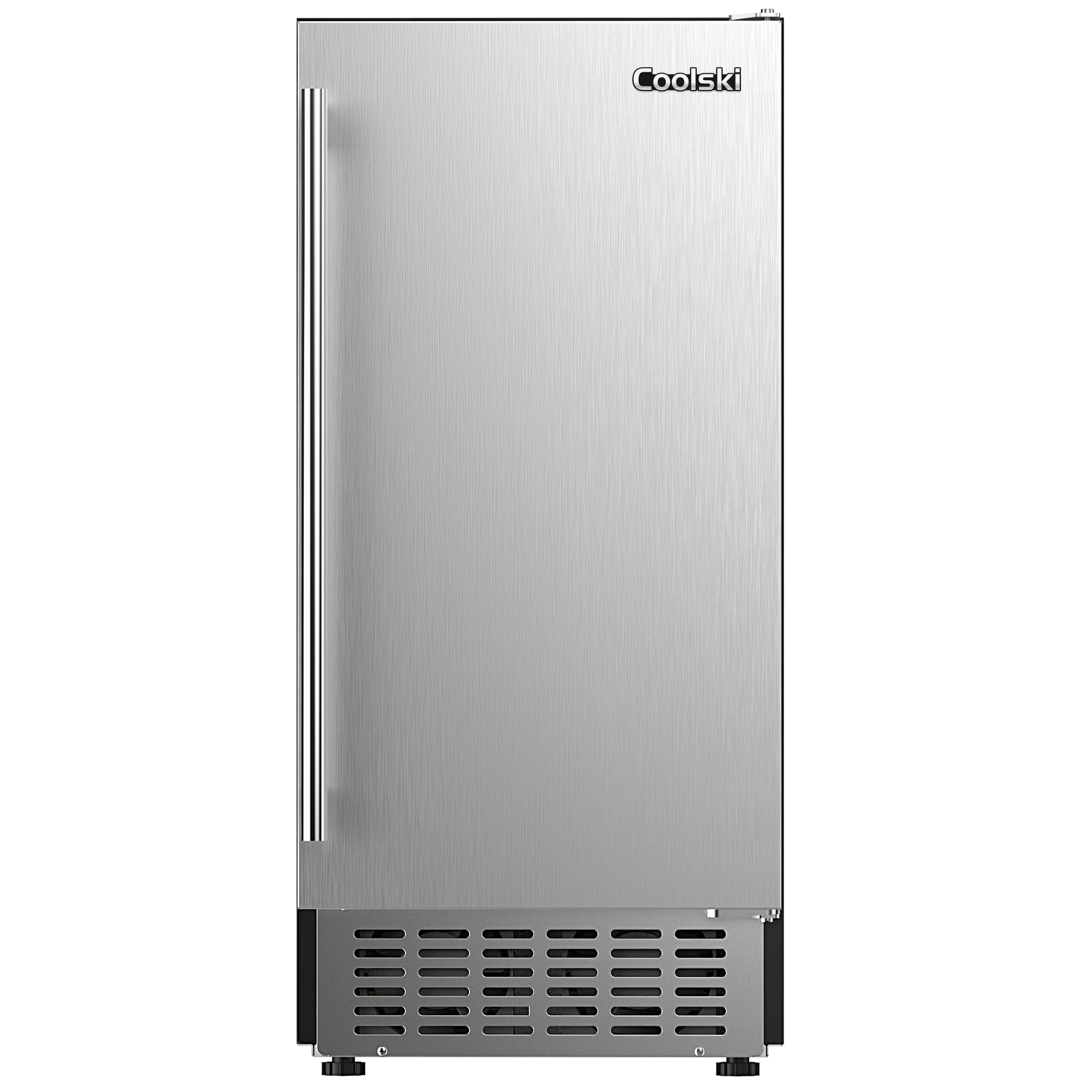 Coolski 15" W Commercial Under Counter Ice Maker, 100 lbs/Day, Bulit-in Machine