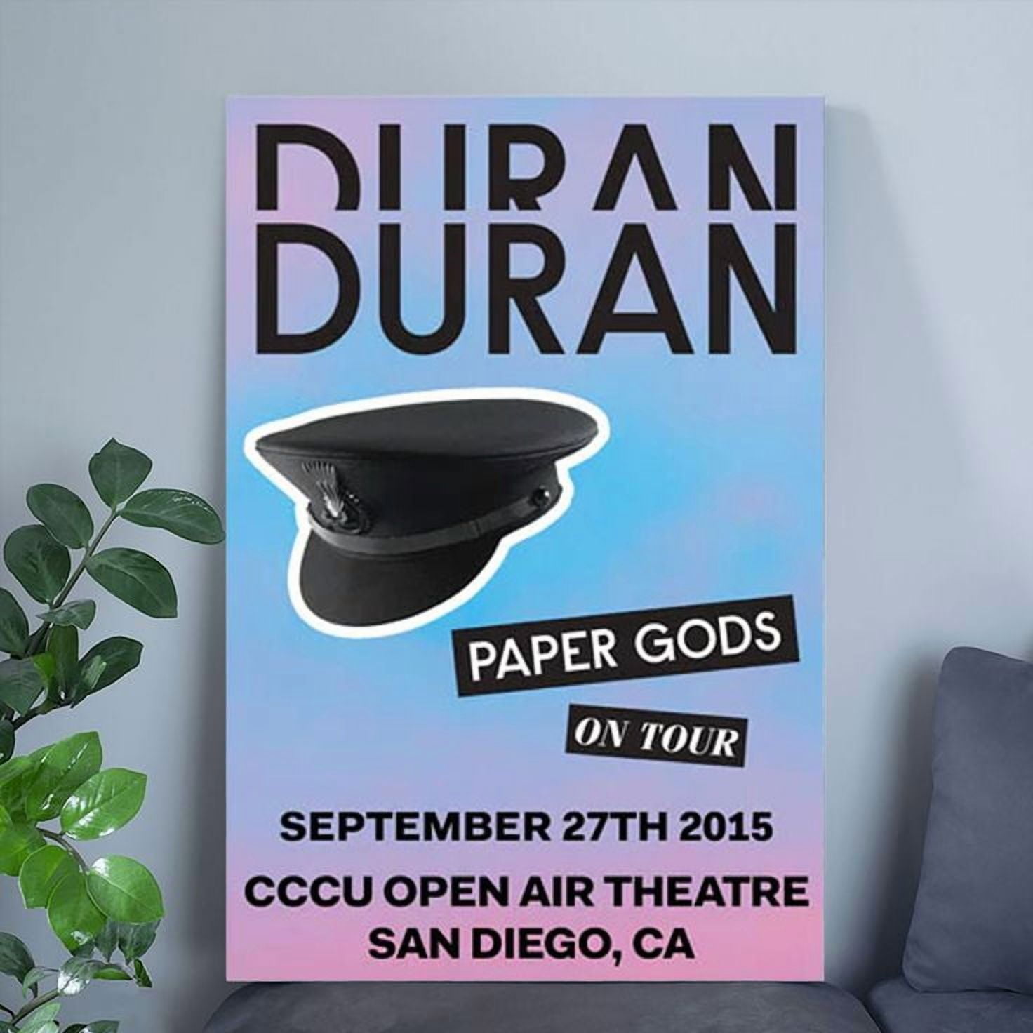 Duran Duran POSTER - SAN DIEGO SEPT 27th Size 24''x36''-Gategoo