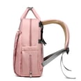 thumbnail image 6 of Ficcug Diaper Bag Backpacks,Waterproof Large Capacity Baby Nappy Bag for Boys Girls,Unisex Baby Travel Portable Baby Changing Bag for Mom Dad,Pink, 6 of 14