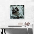 thumbnail image 2 of ARTCANVAS Himalayan Cat Breed Canvas Art Print - Size: 18" x 18" (1.50" Deep), 2 of 9