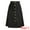 Black, variant on Women's A-Line Button Front Belted Midi Skirts S Black