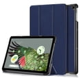 thumbnail image 1 of PANDACO Navy Leather Folio Case Google Pixel Tablet (2023), 1 of 3