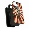 thumbnail image 3 of Retro Microphone iPhone Case for Music Lovers & Vintage Enthusiasts - Shockproof Design with Retro Radio Style, Compatible with iPhone 11/12/13/14/15/16 (Pro Max/Plus), 3 of 9