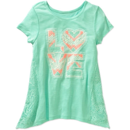 Miss Chievous - Miss Chievous Girls' Embroidered Graphic - Walmart.com