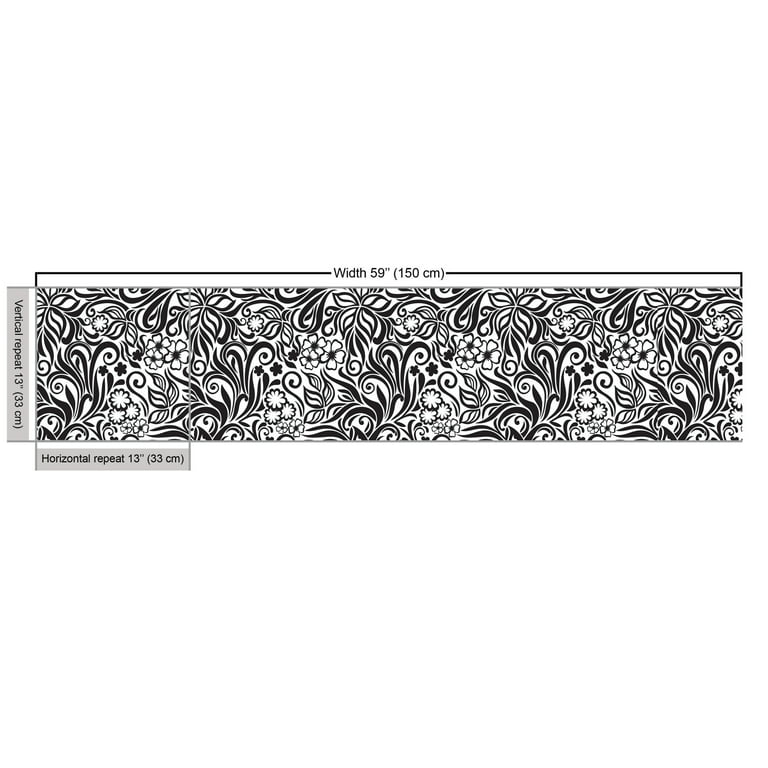 Ambesonne Black and White Fabric by The Yard, Rich Etnic Ornament with  Motifs Zentangle Vintage, Decorative Fabric for Upholstery and Home  Accents, 3 Yards, Taupe Black