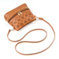 thumbnail image 4 of Women ‘S New Wild Front Zipper Punching Crossbody Messenger Shoulder Bag, 4 of 5