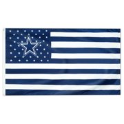 DFLIVE Fans Premium Flag for Dallas Football Team 150D Thick Quality Polyester 3x5 FT Poster USA Stars and Stripes Sports Banner