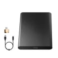 thumbnail image 2 of Disco duro de estado sólido SSD Computadora portátil Type-C USB 3.0 Disco duro móvil de 2TB de velocidad rápida, Negro kenally EL001897-02B, 2 of 2