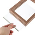 thumbnail image 3 of SHISUYAN Glass Display Frame Wooden Frame Specimen Double-sided Glass Frame Picture Frame, 3 of 7