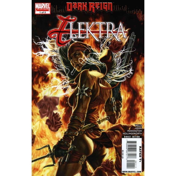 Dark Reign: Elektra #1 VF ; Marvel comic book
