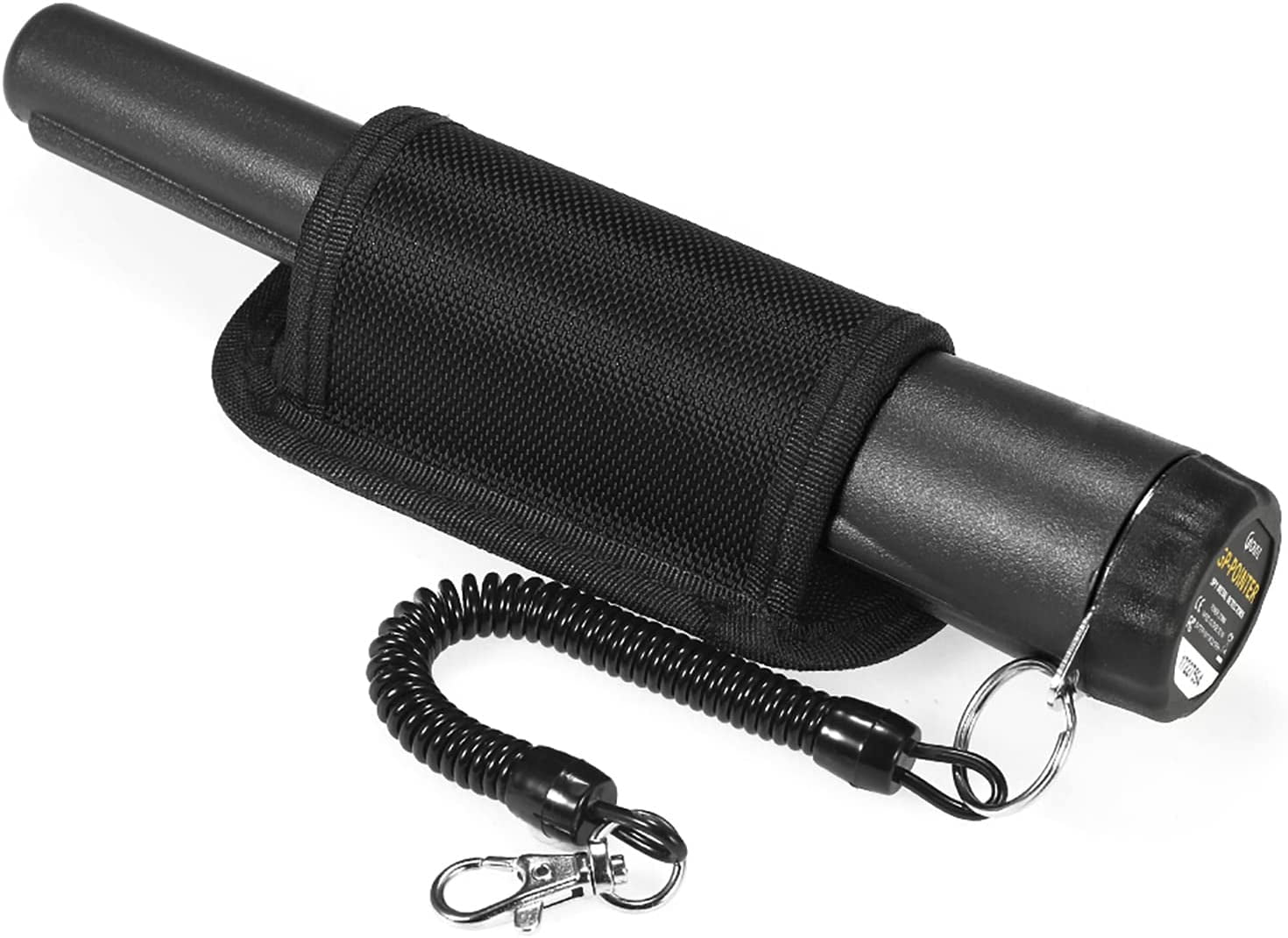 LYFJXX Black Automatic 9 Volt Battery Powered Handheld GP Pointer Metal Detector