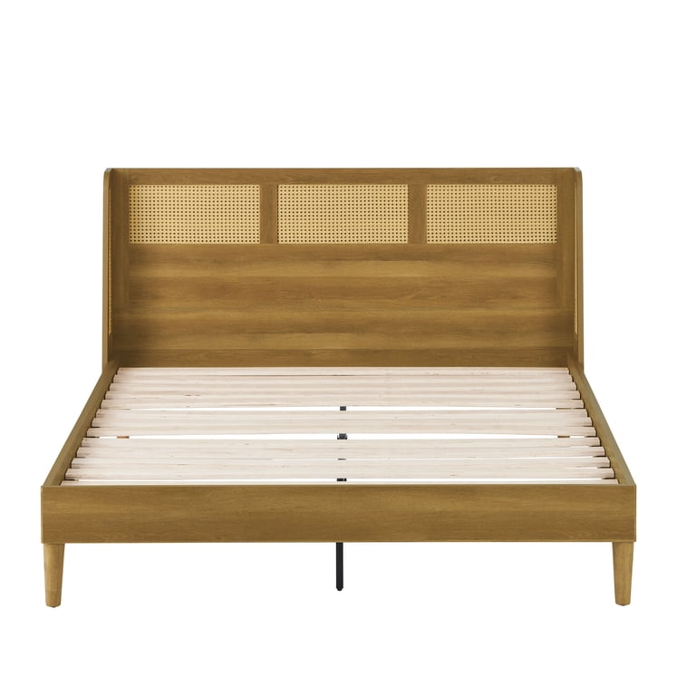 Better Homes & Gardens Springwood Caning King Platform Bed With