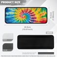 thumbnail image 7 of Yuyamidu Rainbow Tie Dye RV Step Covers 4 Pack RV Camper Step Covers Fashion Camper Step Covers Non-Slip RV Step Rugs RV Stair Covers Keep RV Clean, 7 of 7