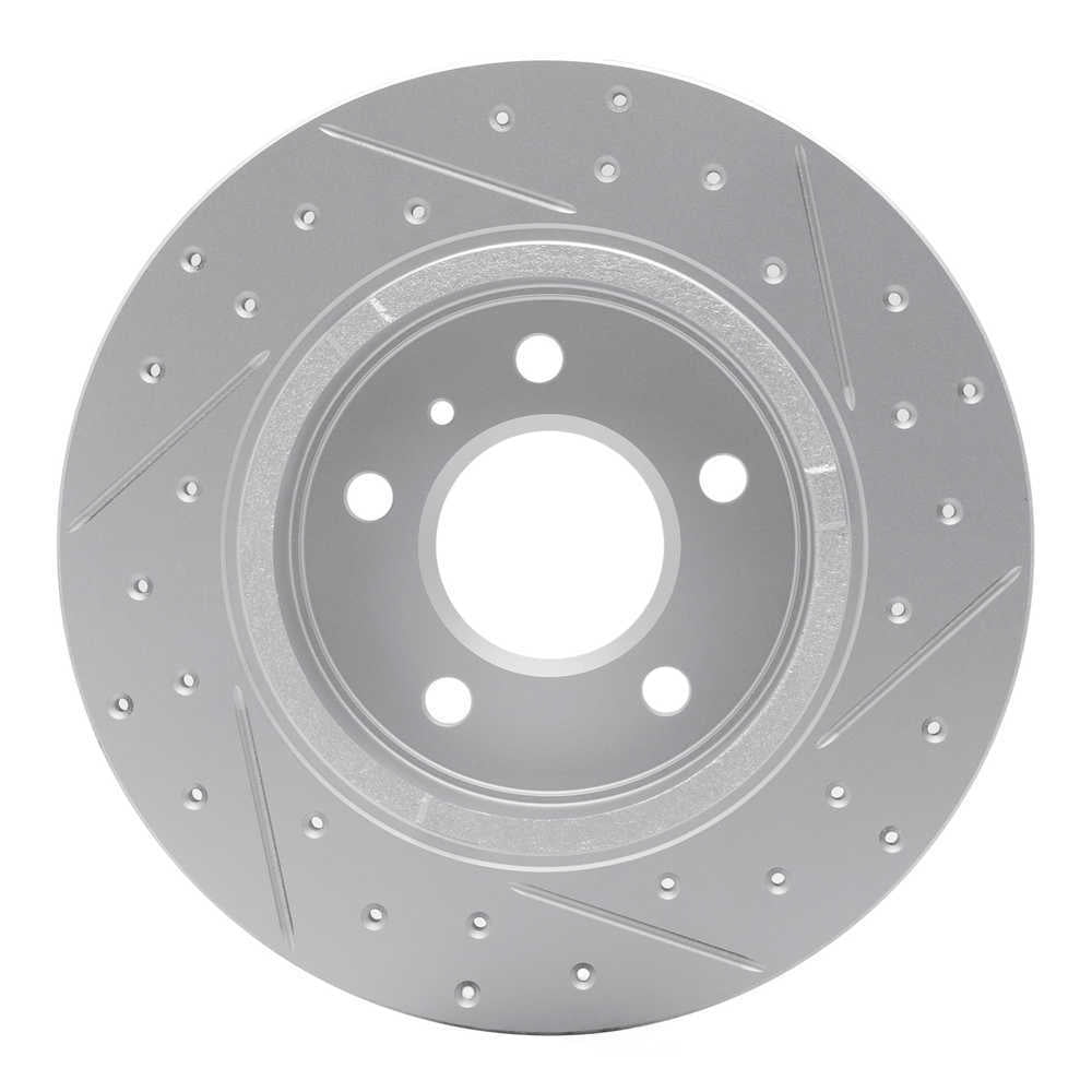 Dynamic Friction Company 830-45013L DFC Geoperformance Rotor - Drilled and Slotted