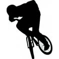 thumbnail image 2 of Bmx Wall Decal Sticker, Wallmonkeys Peel & Stick Vinyl Graphic (48 in H x 38 in W), 2 of 4