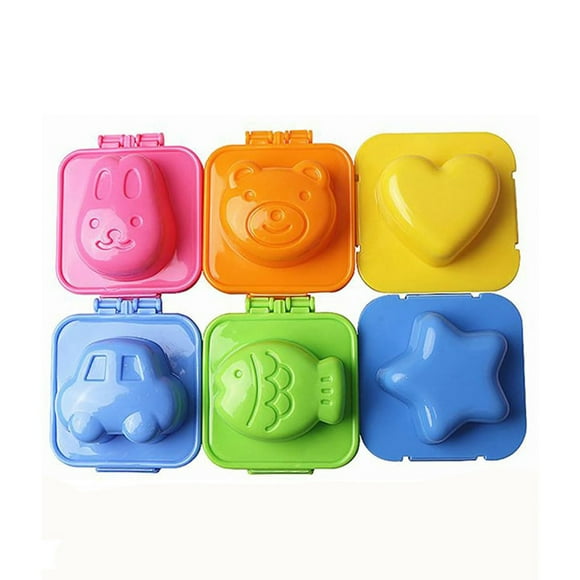 Egg Cooker Slow Cookers Cooker Cooker Hood Cooker Pots Boil Egg Egg Rice Hard Boiled Egg 3D Cartoon Egg Fish Car Heart Rabbit Bento Maker Rice Boiled Egg Maker DIY Rice Bento Mould Accessories