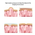 thumbnail image 4 of Infant Hernia Band, Breathable Baby Hernia Belt High Elasticity Double Buckle Adjustable  For Home, 4 of 8