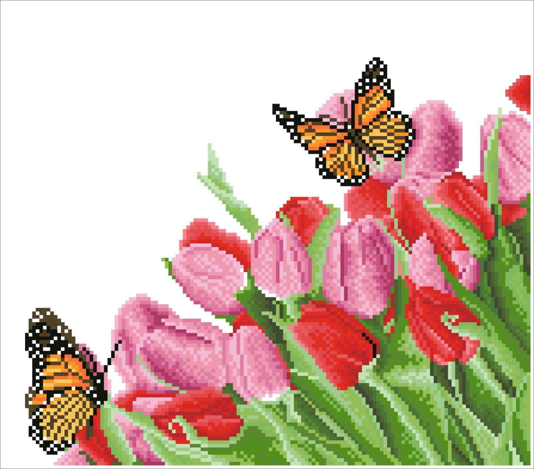 DIAMOND DOTZ® Spring is in the Air Butterfly Diamond Painting Kit - 14.6" x 16.5"