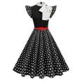 thumbnail image 2 of Ashirexll Womens Summer Dresses, Casual Dresses for Women, Fashion Floral Polka Print Guest Dress for Events, 2 of 3