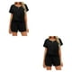 thumbnail image 1 of Jumpingount Conjunto de 2 piezas de camiseta, pantalones cortos, deportes, Fitness, atlético, Top, traje de moda para discoteca, traje de verano Type2 NO2, 1 of 6