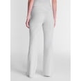 thumbnail image 3 of No Boundaries Cotton Blend Jersey Sleep Foldover Pants, 31'' Inseam, Women’s XXS-3X, 3 of 5