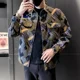 thumbnail image 2 of Abrigo vaquero para hombre, chaqueta vaquera con botones de alta calidad, para hombre, holgado, original, a precio económico, elegante, de marca, ropa de abrigo de invierno, diseñador, 2 of 5