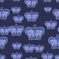 thumbnail image 1 of Ahgly Tapis d'Intérieur Lavable en Machine Carré Transitionnel Bleu Minuit, 4 Pieds Carré, 1 of 7