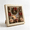 Wreath, variant on 3D Christmas Fabric Poke Art Kit, Complete DIY Punch Needle Craft Supplies, Vintage Holiday Wall‑Hanging Decoration for Adults and Beginners