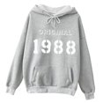 thumbnail image 4 of Sudadera con capucha para mujer, camisetas de manga larga, ropa de calle con bolsillo, sudadera con cordón, sudadera con capucha para caminar, pescar, , l L Yinane Sudadera con capucha, 4 of 8