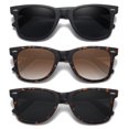 thumbnail image 1 of Gafas de sol MEETSUN Retro polarizadas 100% UV400, paquete de 3, 1 of 7