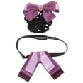 thumbnail image 1 of 2 Pcs Filet à Chignon Professionnel Nœud Papillon Pince à Chignon Ensemble, 1 of 8