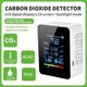 thumbnail image 5 of Probador de temperatura y humedad del detector de CO2 TVOC HCHO,Negro Meterk 5 en 1, 5 of 7