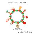 thumbnail image 2 of NICKSUN Christmas Crystal Beaded Stretch Charm Bracelets for Women, Enamel Santa Reindeer Snowflake Candy Cane Glove Bell Stackable Bracelet, Festive Xmas Holiday Party Jewelry Gift, 2 of 9
