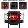 thumbnail image 4 of Chimenea Electrica Bluelander, Negro, 4 of 5