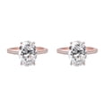 thumbnail image 1 of Sonducket Anillos deslumbrantes para mujeres: celebre el amor con un anillo impresionante Anillos llamativos Anillo de compromiso de aleación oro rosa número 6.1 2Conjunto, 1 of 6