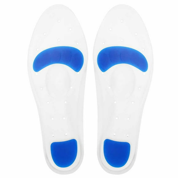 Silicone Insoles Arch Support Plantar Fasciitis Pain Fatigue Relieve Shoe Insert Insoles43-44